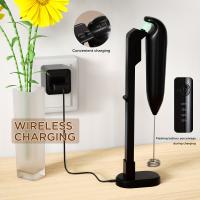 Batidora de Leche Eléctrica Portátil - Batidora de Mano Recargable por USB para Café, Lattes y Matcha - Incluye Accesorio de Batidor y Soporte - details 4