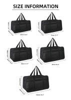 S7 STAR Bolsas de viaje Oxford impermeables para hombre, equipaje de mano, bolsa de viaje grande, bolsa de viaje de fin de semana de gran capacidad, bolsa de Fitness,paquete de viaje de negocios,Equivalente a una maletas de viajes de 39,3 pulgadas - details 1