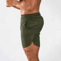 Shorts De Entrenamiento De Verano Para Hombres Quick Dry Sportswear Fitness Running Gym Shorts Sólidos Talla M L XL XXL Colores Negro Azul Blanco Marrón - details 11