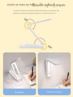 Lámpara De Lectura Para Escritorio LED Plegable Con Control Remoto Y Luz Nocturna USB Para Estudio Y Dormitorio Moderna - details 2