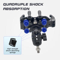 Soporte De Teléfono Móvil Para Motocicleta Con Amortiguador De Vibración Soporte De Rotación Ajustable Para Motorbike Ball Head Mount - details 9