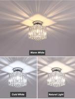 Lámpara De Techo Moderna Y Lujo Con Cristal Para Pasillo Sencillo Entrada Sala De Estar Iluminación Interior Lámpara Colgante Para Balcón - details 10