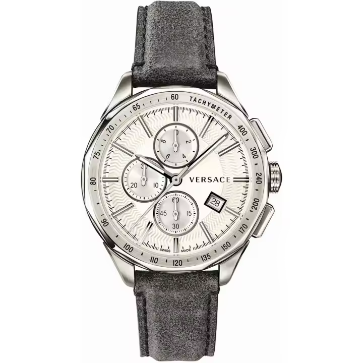 Reloj de pulsera Versace - VEBJ00118 correa color: Gris hierro Dial Gris plata Hombre - 1