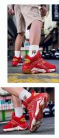 Zapatos De Baloncesto Para Hombre 2024 Respirables Zapatillas De Deporte Al Aire Libre Tamaño Grande Hasta 48 Entrenamiento En Gimnasio Diseñador Moda Deportiva Con Suela De Goma - details 12