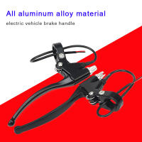 1 Pares De Mandos De Freno De Bicicleta Eléctrica E-bike Con Función De Corte Y Bloqueo Universal Para Vehículos Eléctricos Y Scooters De Electrónica De Consumo - details 0