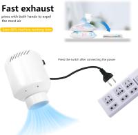 Bomba de Aire Eléctrica, Bomba de vacío Potente de 220V 55W para Bolsa de compresión de vacío, Mini sellador al Vacio - details 0