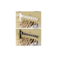 Percha plegable, para Ropa Gancho, percha de aleación de Aluminio, Gancho de pare, ulizado para Colgar ropa en Balcones, Baños, pasilos (Blanco) - details 2