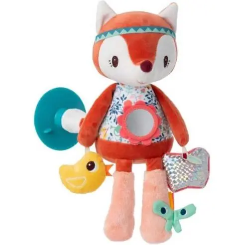 Peluche de Actividades Nomad Alice la Zorra - Lilliputiens 83524 LI83524 - 1