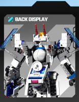 SEMBO 4IN1 Kit De Bloques De Construcción De Robot Transformable Mecha Para Niños Juguetes Para Boys Modelos De Tanque Avión Combate Barco Regalos Para Niños De 6 a 12 Años - details 3