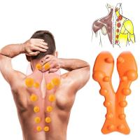 Dispositivo De Tracción Cervical Masajeador De Cuello Para Vertebra Cervical Estirador De Hombros Punto Trigémino Masajeador De Acupuntura De Cuello - details 12