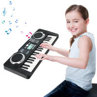 Piano Eléctrico De 37 Teclas Juguete Educativo Musical Para Principiantes En Niños Desarrollo Inteligente Con Puzzle De Música - details 2