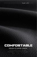 Nueva Funda De Muñeca De Cuero Genuino Amigable Con La Piel Para Coche Con Memoria De Algodón Para Universal Con Textura Avanzada - details 2