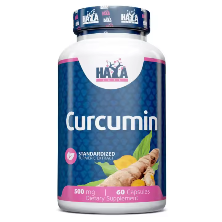 HAYA LABS Curcumin -Turmeric Extract- 500 mg - 60 Caps. - 1