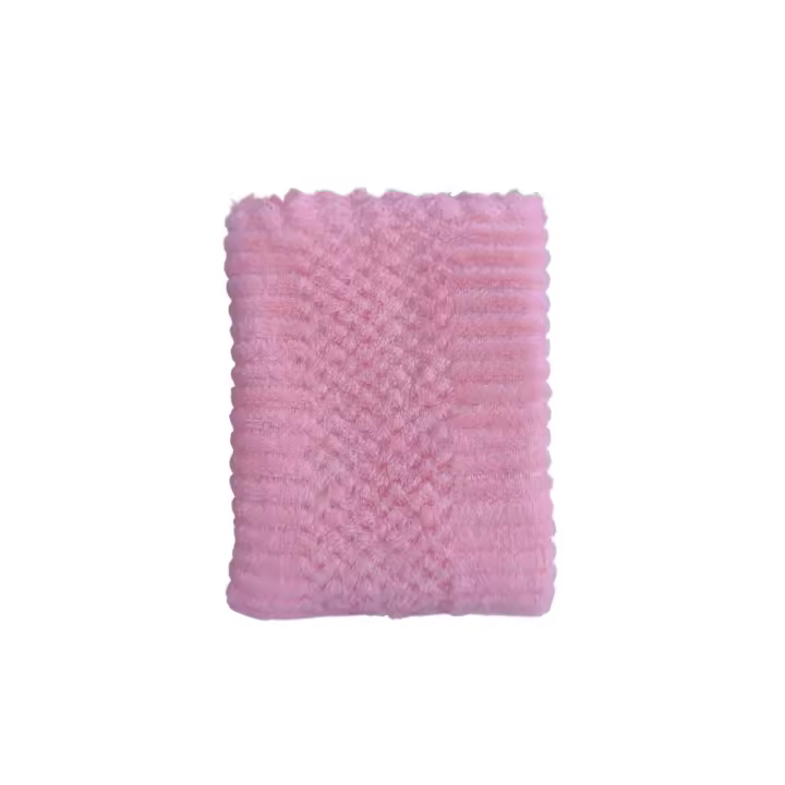 Juego De Toallas De Baño De Microfibra Absorbente Coral Fleece Toalla Para Cabello Rostro Y Manos Tamaño 35x70cm Colores Azul Rosa Morado - 1