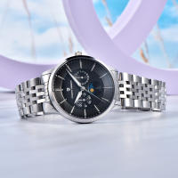 Reloj De Cuarzo Para Hombre PAGANI DESIGN 2025 Multifuncional 40MM Vidrio De Zafiro Resistente Al Agua 100M Fase Lunar Estilo Business - details 23