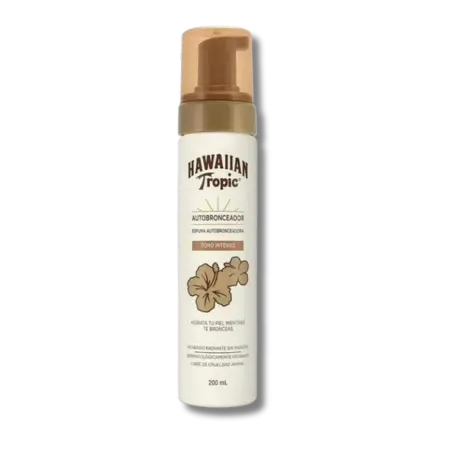 Hawaiian Tropic Autobronceador Espuma Mousse Autobronceadora Tono Oscuro 200 ml - 1
