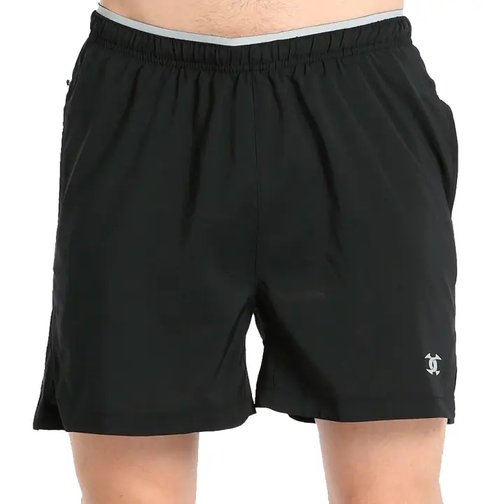 John Smith Pantalón Corto Hombre Poliéster Tecnico AGITE 005 NEGRO deporte running trainning - 1