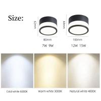 Lámparas De Pared Superior LED Nordic 7W 9W 12W 15W COB Para Iluminación Interior Corredor Foyer AC85~265V Sin Ajuste De Brillo - details 7