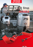 Interruptor De Parada De Motor Flotante Para Motor Honda De Exterior Cuerda De Seguridad Con Llave 2.3 6 10 15 20 30 50 60 90 150 225 250 Hp - details 0