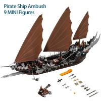 Bloques De Construcción Pirate Ship Ambush De Ghost Para Niños Y Adultos Juguetes Educativos DIY 806 Piezas Regalo Ideal Para Cumpleaños - details 5