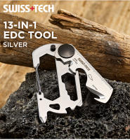 Multiherramienta SWISS TECH 13 En 1 Portátil Y Multifuncional Con Clip De Carabiner Para Camping Y Senderismo Kit De Herramientas De Billetera EDC - details 1