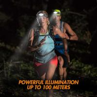 Linterna Frontal LED Recargable Por USB Ultra Brillante Con Luces Blancas Rojas Y Azules Lámpara De Cabeza IPX4 Impermeable Para Camping Running Pesca - details 8