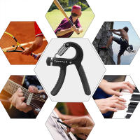 Entrenador De Fuerza De Agarre Con Acero Inoxidable Antideslizante Para Mejorar Mano Dedos Y Antebrazo 11lbs-132lbs(5kg-60kg) - details 0