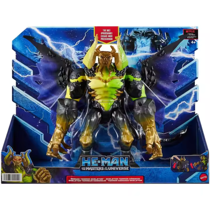 MATTEL - SKELETOR TERROR CÓSMICO - Figura de acción - HE-MAN and the Masters of the Universe - Serie Original de Netflix - Para mayores de 4 años - 1