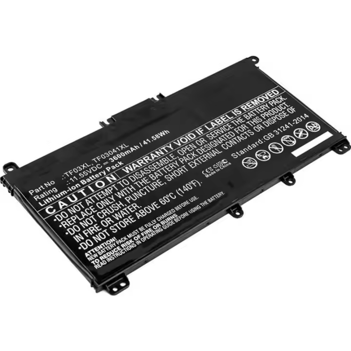Coreparts Batería portátil 11.55V 3600MAH 42WH para HP - 1