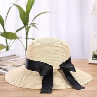 Sombrero de Sol para Mujer, Sombrero de paja plegable con Lasso, Gorra de Playa de Verano, Protección UV - details 0