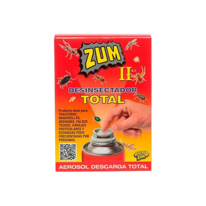 Zum ii Insecticida Descarga total bomba 210cc - 1