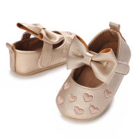 Zapatos De Princesa Para Bebé Niña En Lace Blanca Mocasines Con Lazo Y Borde Antideslizante De Goma Primera Calzado Para Caminar - details 197