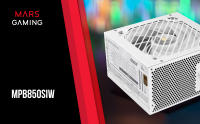 Mars Gaming MPBSI, Fuente Alimentación PC ATX, 7 Años Garantía, 80Plus Bronze 230V, 90% Eficiencia, Ventilador SI Extreme Silence con Núcleo de Cobre, Tecnologías AI2-RPM, DC-DC y SMD, Fuente PC ATX 550W / 650W / 750W / 850W Blanca - details 0
