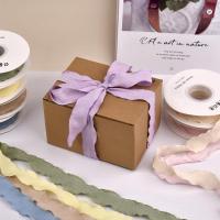 Cinta De Encaje Estilo Coreano En Color Crema De 10 Yardas Para Embalaje De Flores Regalos Cokcake Decoración Hecha a Mano - details 2