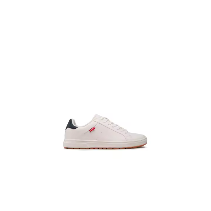 Levi's - Zapatillas Hombre Piper Regular - Look Casual - Cierre con Cordones - Color Blanco - 1