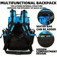 Mochila Táctica Grande 45L 3P Para Senderismo Y Camping Bolsa De Deporte Al Aire Libre Impermeable Rucksack De Escalada - details 55