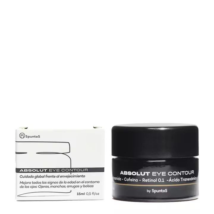 5Punto5 Absolut Eye Contour, Crema para el Contorno de ojos con Retinol, Péptidos y Niacinamida, 15 ml - 1