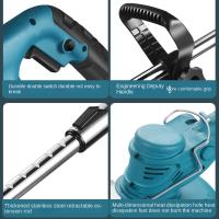 Podadora De Césped Eléctrica Portátil Sin Cable Con Ajuste De Altura Herramientas De Jardín Para Makita Sin Batería - details 0