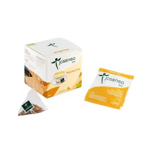 Masala Chai de Josenea, caja de 10 pirámides - 1