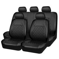 Funda De Asiento De Coche Universal De Cuero PU Todas Las Estaciones Impermeable Protector De Asiento Para Sedan SUV Camión Pick-up - details 1