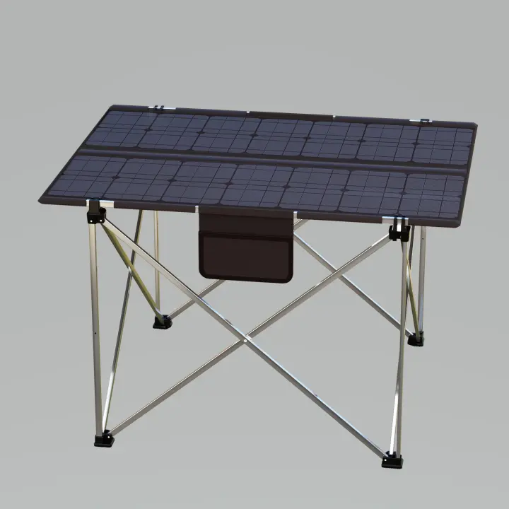Mesa Plegable Portátil con Panel Solar 60W Inuitz - 1