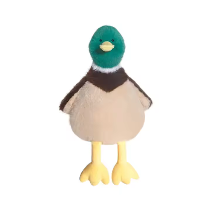 Pato de Plush, muñeca, almohada, sweatshirt suave, Lindo, Gift de cumpleaños para Niña 20 cm - 1