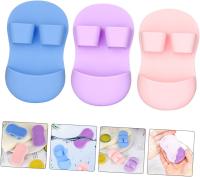 piezas de jabón exfoliante facial, cepillo limpiador facial para puntos negros, cepillo limpiador facial, cepillo de gel de sílice para lavado facial, cepillo facial multicolor - details 0