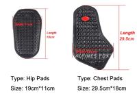 Almohadillas De Protección Para Rodillas Y Caderas Para Motocicleta Almohadillas De Reemplazo Para Pantalones De Motocicleta CE Certificación Adecuado Para Hombres Y Mujeres - details 4