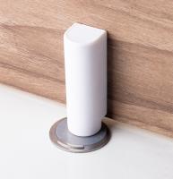 Nuevos Parachoques De Puerta Ultra Fina Silenciosa Anticolisión Sin Perforación Fuerte Magnetismo Para Baño Material ABS+Magnetismo Fuerte - details 11