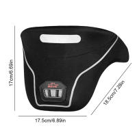 Protector De Cuello Para Motocicleta Antigolpes Soporte Para Cuello Anti-Fatiga Protección De La Columna Vertebral Motocross Guardia De Sombrero - details 11