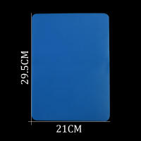 Mesa De Trabajo De Silicona Segura Para Molds De Epoxy Resina Juego De 2 Piezas Impermeable Para La Creación De Joyas Colores Azul Y Rosa - details 12