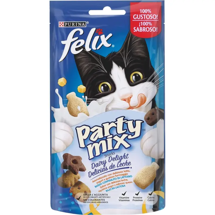 Purina Gourmet Gold Surtido Doble Placer,Fondant, Mousse Gato Latas, Surtido De Sabores PURINA FELIX FANTASTIC Festín de Carnes, Festín de Mar, Selección de Verduras, Selecciones Favoritas. Surtido de Sabores Purina Party Mix - 1