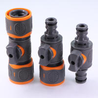 Adaptador De Conector Rápido 16mm Modelo 3 Para Tubo De Jardín Extensor De Conexión Reparación Joint Coupling MUCIAKIE ABS - details 0