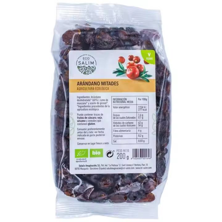 Eco-Salim Arandanos Rojos Deshidratado Bio 200G - 1